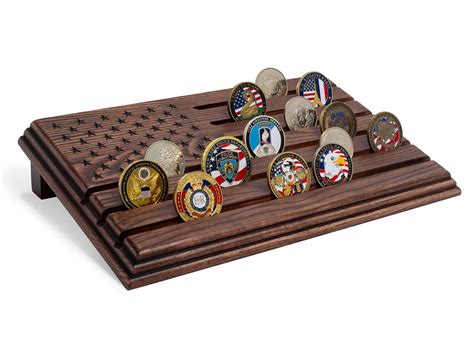 . . Challenge coin display stand
